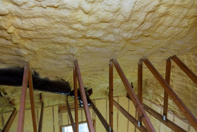 Homeowners warned over spray foam insulation